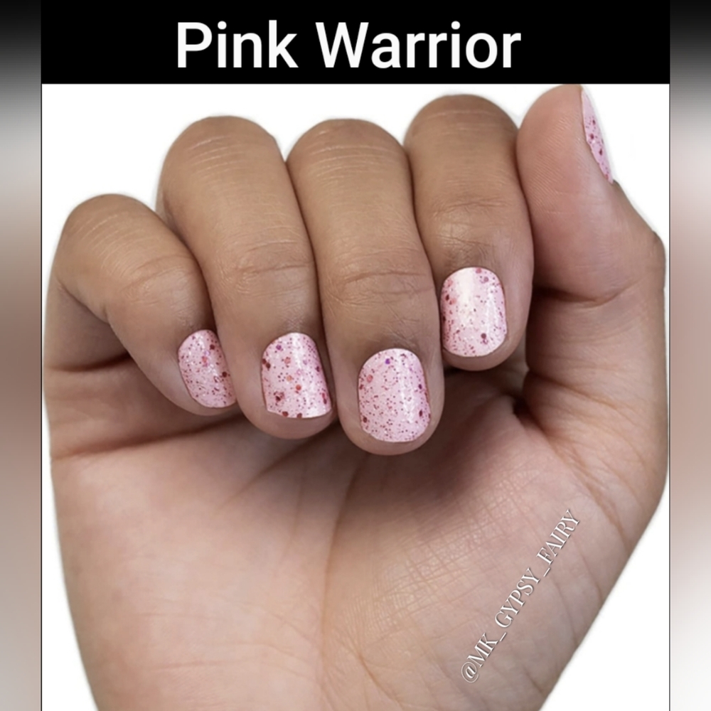 Last chance! Color Street Pink Warrior Limited Edition Nail Polish Strips